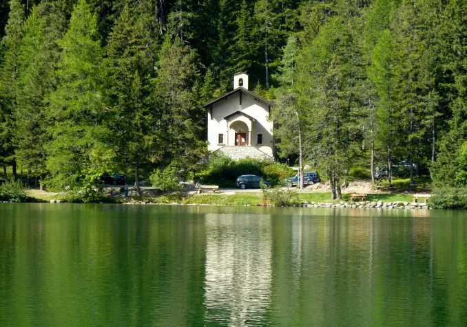 Chapelle des Arolles, Champex-Lac (©Sabine Pétermann)
