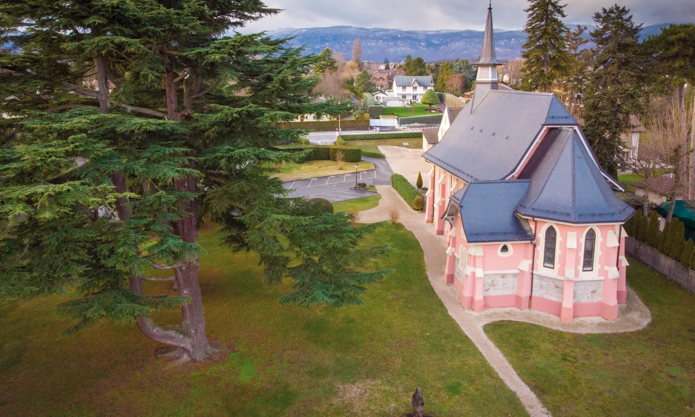 Eglise catholique Saint-Robert de Founex (©Lucien Kolly)
